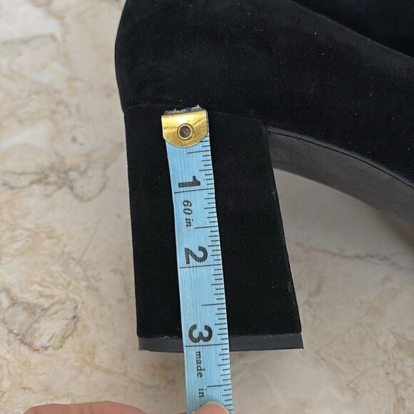 Eileen Fisher Becon Suede Platform Pumps - Picture 13 of 14